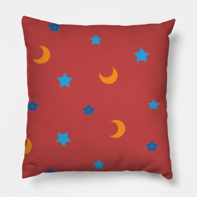 The moon and the stars. Pillow by Design images