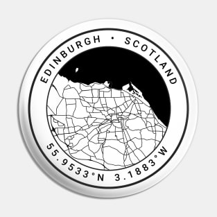 Edinburgh Map Pin