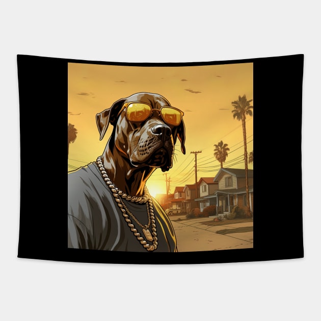 Dog Tapestry by ComicsFactory