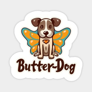 Butter-Dog Magnet