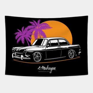 Palm car Tapestry