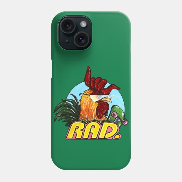 Rad Lad. Phone Case by Ink_inc