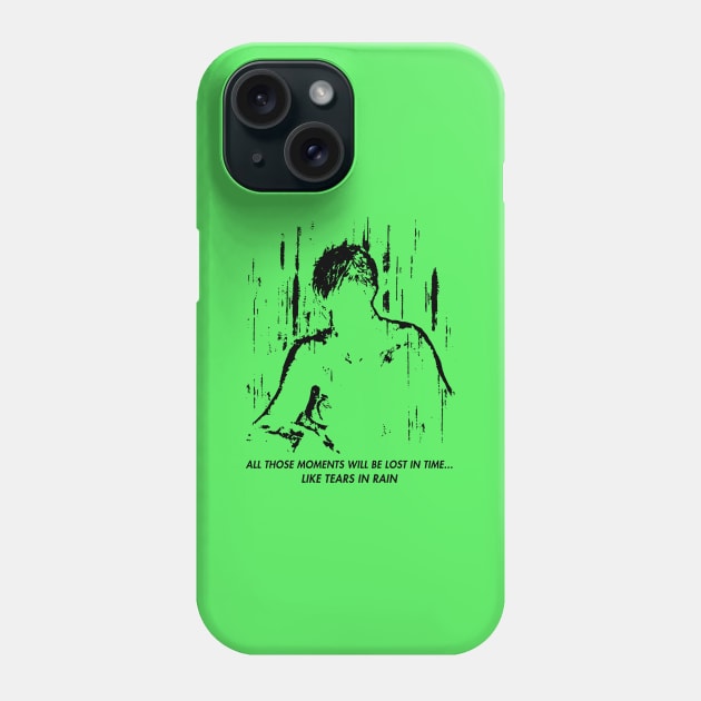 Blade Runner - Like Tears in Rain Phone Case by cicitpramestri