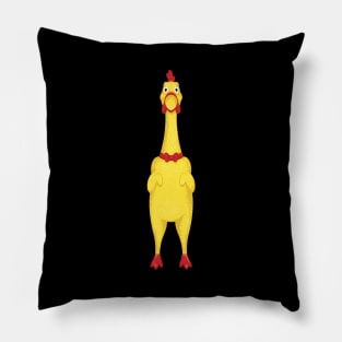 Rubber Chicken Toy Pillow