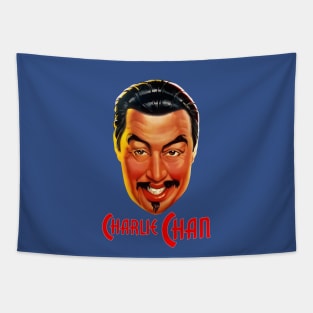 Charlie Chan - Face - Warner Oland Tapestry