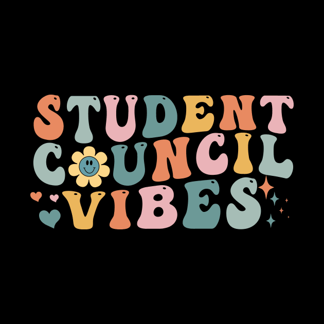 Groovy Retro Student Council Vibes by BuzzTeeStore