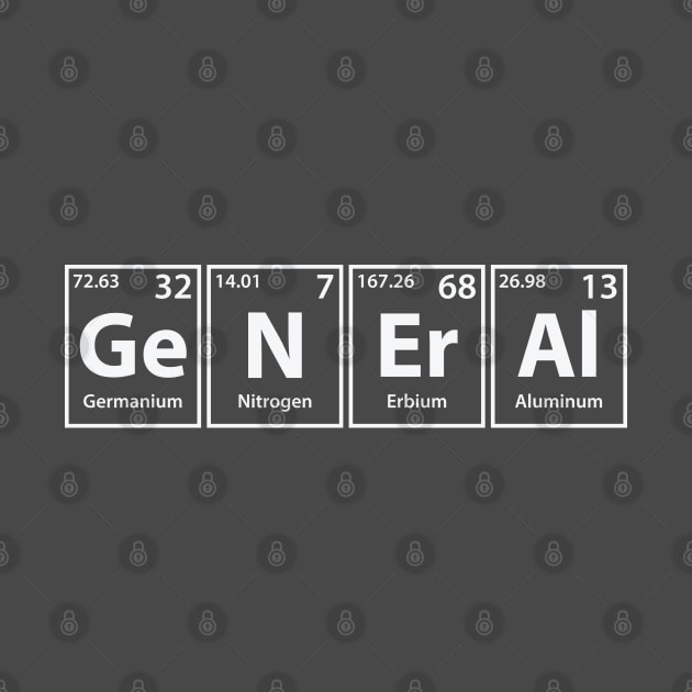 General (Ge-N-Er-Al) Periodic Elements Spelling by cerebrands