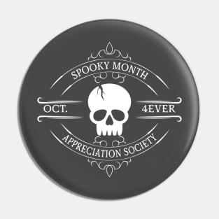 Spooky Month Appreciation Soceity. Pin