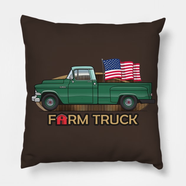 farm truck Pillow by JRCustoms44