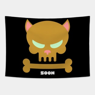 Animal Skull Soon Cat Skull Cats Are Jerks Plotting Revenge Tapestry