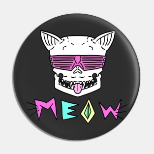 MEOW (pink) Pin