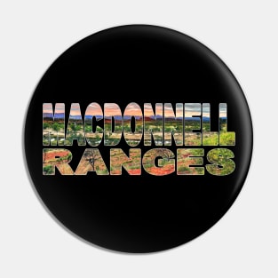 MACDONNEL RANGES - NT sunrise Mount Sonder Pin