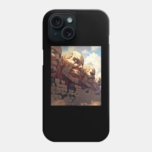 Wall titans Phone Case