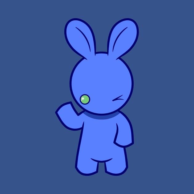 Wink Rabbit 8 by RD Doodles