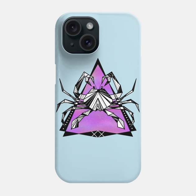 Cancer crab zodiac sign Phone Case by mailboxdisco