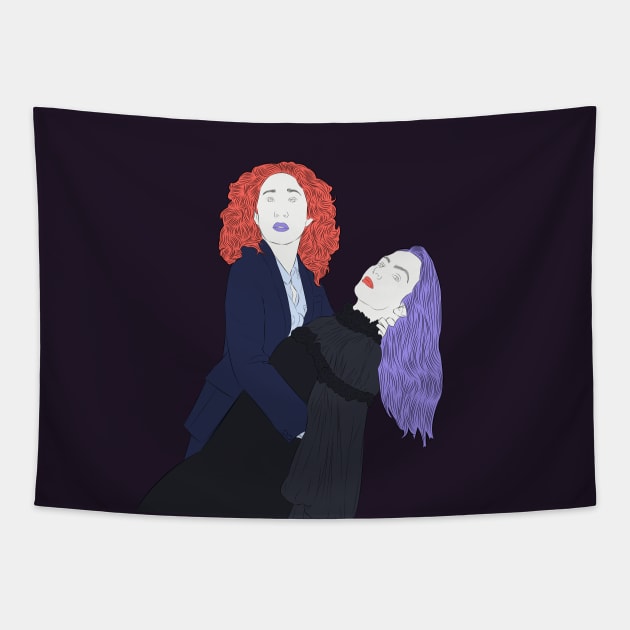 VillanEve - killing eve Tapestry by LiLian-Kaff