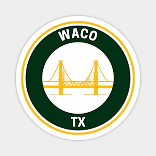 Vintage Waco Texas Magnet