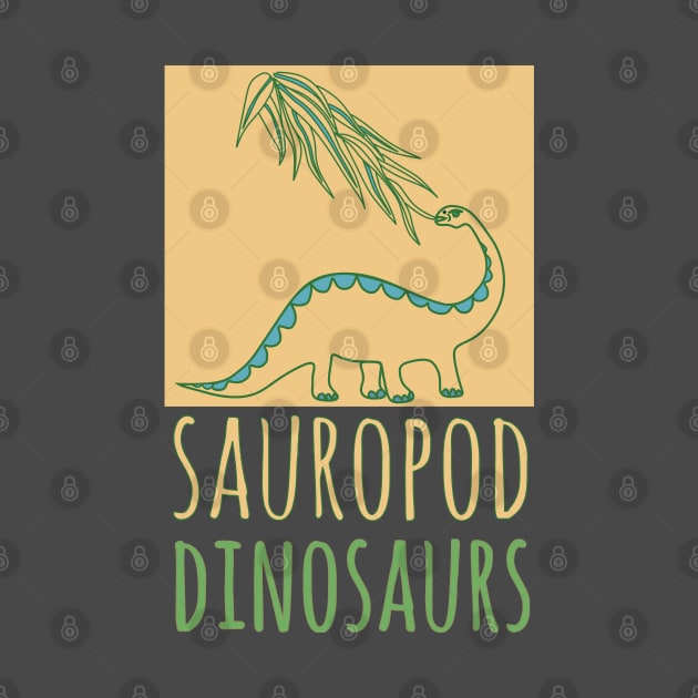 Sauropod Dinosaur by Katarinastudioshop