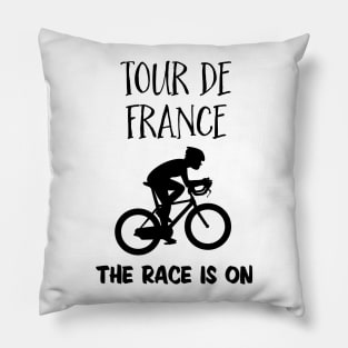 Cycling Life The race is on - Tour de France for the true biking fans Pillow