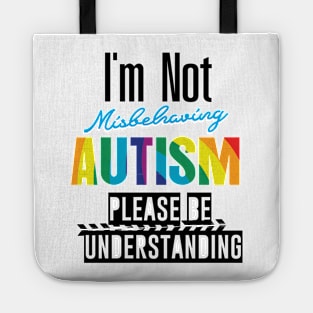 Please Understanding Autism Awareness Gifts Tote