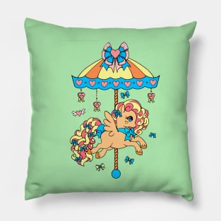 Carousel Merry Go Round Pony Horse Pillow