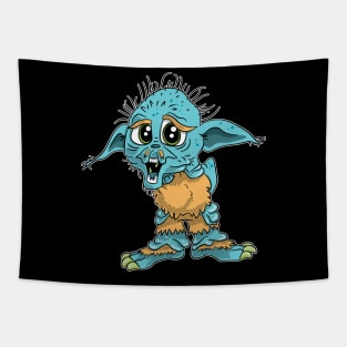 Cute but Creepy Monster Tapestry