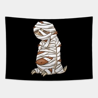 Sleepy Sloth Mummy Halloween Sloth Costume Tapestry