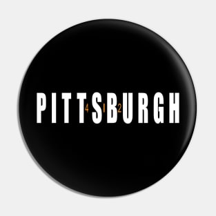 PITTSBURGH 412 Pin