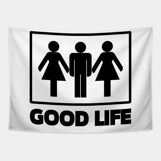 Good Life Tapestry by Riel