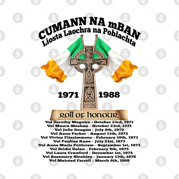 Cumann Na mBan Roll of Honour 1969-1988 by Ireland