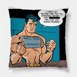 Superhero Worries! Pillow