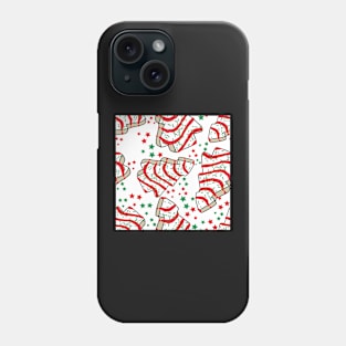 Christmas Tree Snack Cakes Phone Case