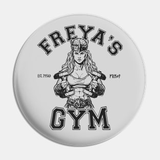 Freya's Gym - Norse Goddess Gym Pin