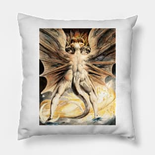 William Blake - The Great Red Dragon and the Woman with the Sun, ca. 1803-1805 Pillow