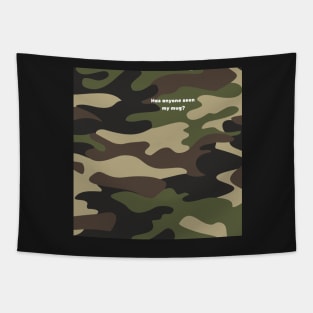 Camo coffee or tea mug - green Tapestry