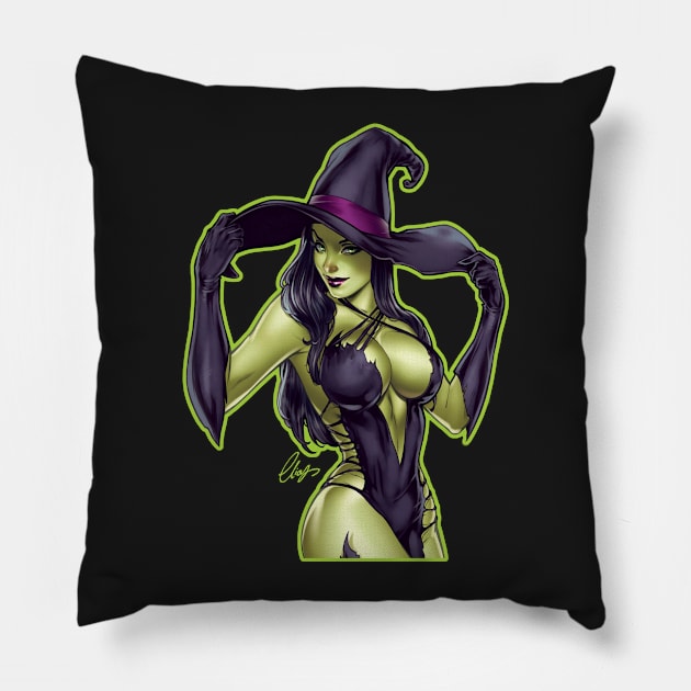 Wicked Witch Pillow by Eliaschatzoudis