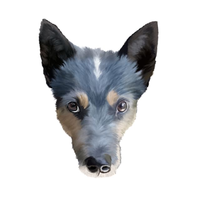 Blue Heeler / Australian Cattle Dog by ArtistsQuest