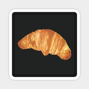 croissant on black Magnet