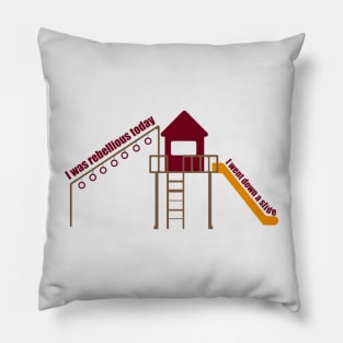 Adulthood Rebellion Pillow