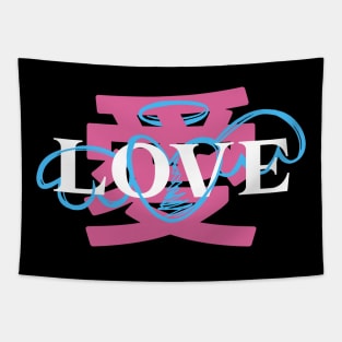 Explotion of Love Tapestry