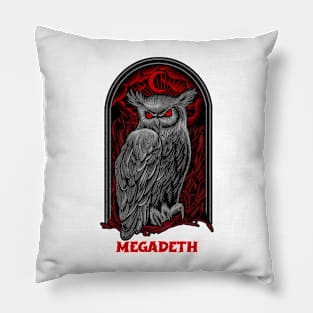 The Moon Owl Megadeth Pillow