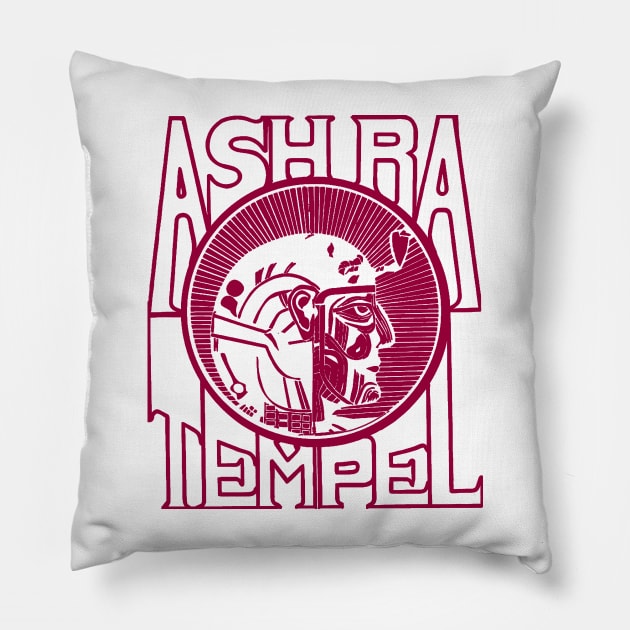 Ash Ra Tempel t shirt Pillow by TeeFection