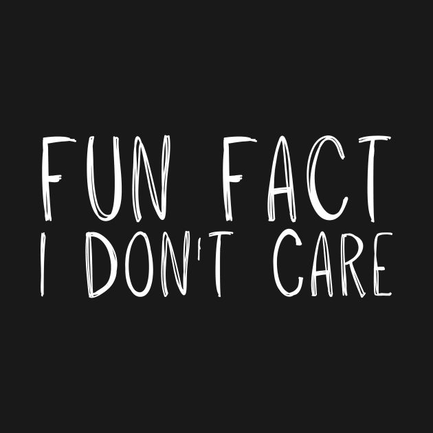 fun fact i dont care by adiline