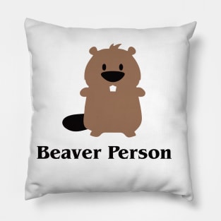 Beaver Lover Pillow