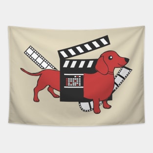 dog movie scene mascot Tapestry