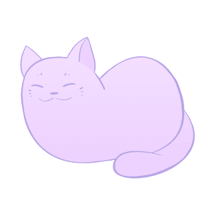 Pastel Kitty (Purple) T-Shirt