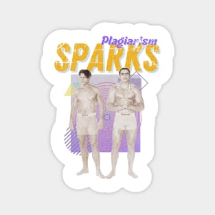 Sparks Vintage 2021 // Plagiarism Original Fan Design Artwork Magnet