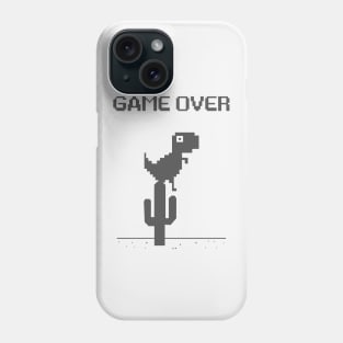 Dino Game Over Phone Case