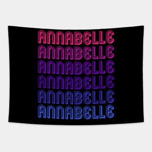 Annabelle - Retro Minimal Line Pattern Tapestry