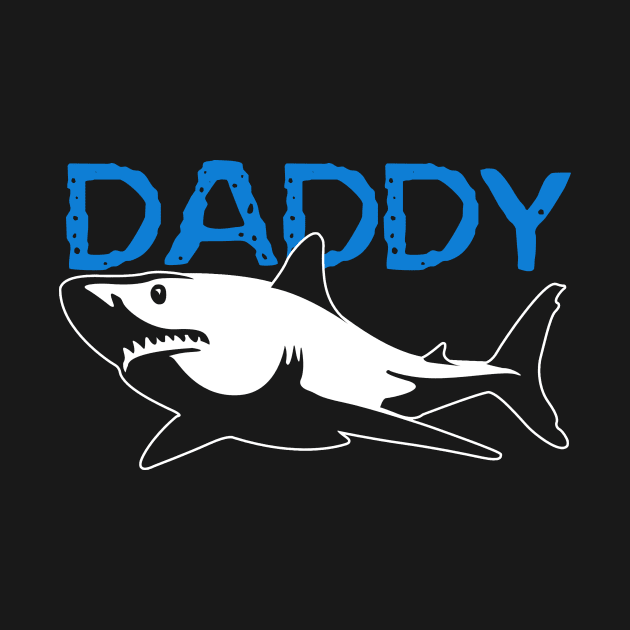 Daddy Shark' Shark Gift by ourwackyhome